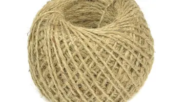 Coiled sisal rope and twine